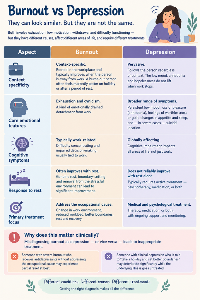 is burnout a medical diagnosis
