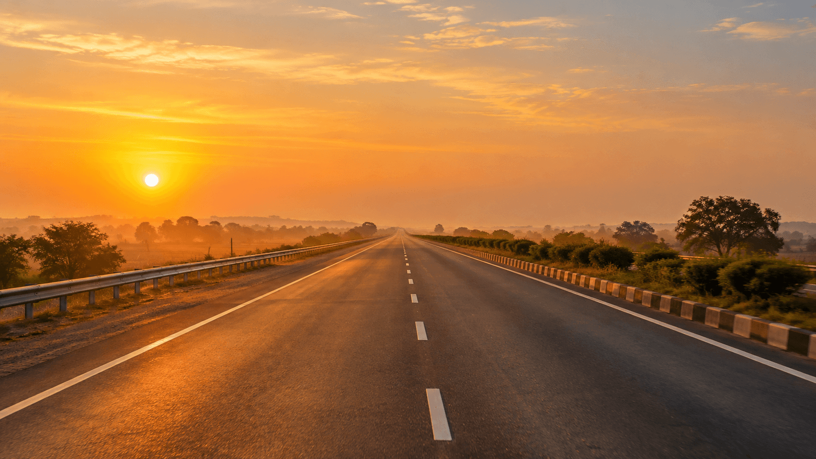 long Indian road trip